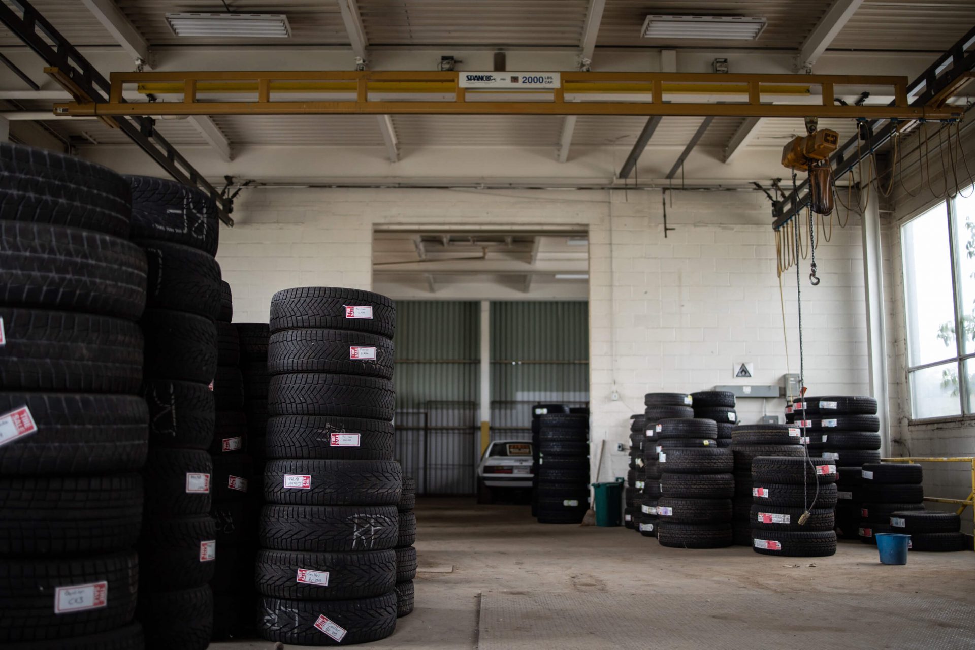 On-Site Tire Storage